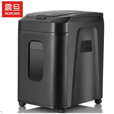 震旦AURORA AS120CD碎紙機  4級保密辦公商用全自動碎紙機（自動120張 持續60分鐘 32.2L 可碎卡、光盤) AS120CD 